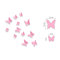 3D Butterflies with Colourful Photo Frame Tree Wall Sticker