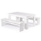 Milano Dining Set with 2 Benches