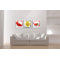 Fruits Ice Cubes 3 Piece Graphic Art Wrapped on Canvas Set