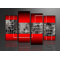 Abstract 4 Piece Graphic Art Wrapped on Canvas Set