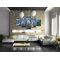 New York Skyline 5 Piece Photographic Print Wrapped on Canvas Set