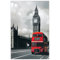 Bus Westminster Graphic Art Plaque