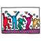 'Senza Titolo' by Haring Graphic Art Plaque