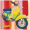 'Pop Vespa' I by Salvini Graphic Art Plaque