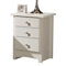 Broadshade 3 Drawer Bedside Table