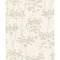 Innocence 10m L x 64cm W Floral and Botanical Roll Wallpaper