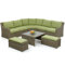 Milan 7 Seater Sectional Sofa Set with Cushions