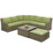 Milan 7 Seater Sectional Sofa Set with Cushions