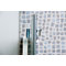 183.5cm x 30cm Hinged Shower Door