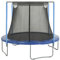 12' Round Trampoline Net Using 2 Poles or 2 Arches