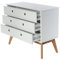 Knightsbridge 3 Drawer Chest of Drawers