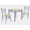 Oslo Dining Set with 2 Chairs