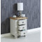Woodstock 3 Drawer Bedside Table
