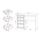 Corona Dressing Table