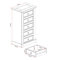 Corona 5 Drawer Chest of Drawers
