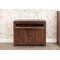Mayan Walnut Armoire Desk with Keyboard Tray