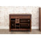 Mayan Walnut Armoire Desk with Keyboard Tray