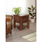 Mayan Walnut Side Table