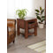 Mayan Walnut Side Table