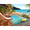 Blue/Green Indoor/Outdoor Area Rug