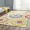 Hand-Tufted Ivory/Red Indoor/Outdoor Area Rug