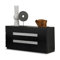 Monroe 3 Drawer Dresser Standard Dresser