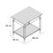 Yoko Side Table with Storage