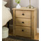 Harold Parker 3 Drawer Bedside Table
