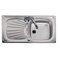 Elm 86cm x 43.5cm 1.0 Bowl Kitchen Sink