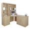 Walshaw Computer Desk with Hutch Bookcase