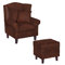 Godalming Wingback Chair and Ottoman