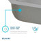 Gourmet 23.5" x 18.25" Undermount Kitchen Sink