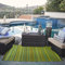 World Green Indoor/Outdoor Area Rug