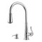 Ashfield Single Handles Deck Mounted Kitchen Faucet with Soap Dispenser