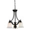 Lagoon 3-Light Shaded Chandelier