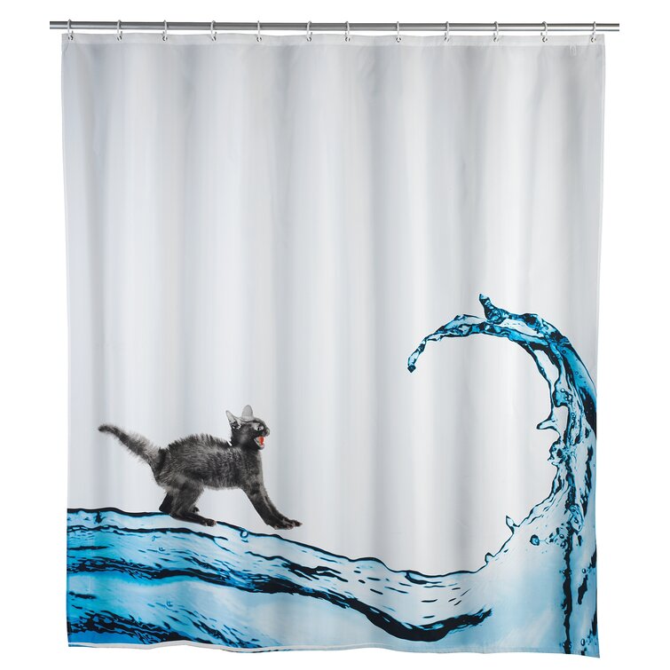 Details about   Animals Shower Curtain Bathroom Plastic Waterproof Mildew Splash Resistant 