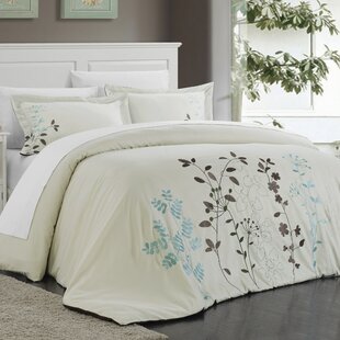 wayfair floral duvet cover