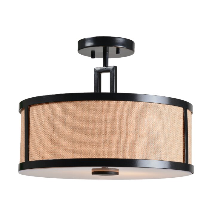 Gerard 2 Light Semi Flush Mount