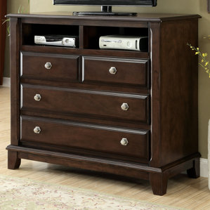 Daleville 4 Drawer Media Chest by Darb..
