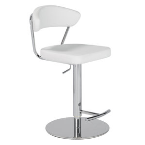 Orren Ellis Smit Adjustable Height Swivel Counter Bar Stool Orren Ellis Smit Adjustable Height Swivel Counter Bar Stool