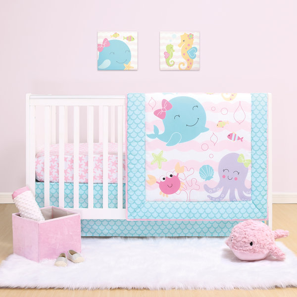 mermaid baby bedding sets