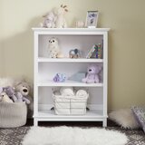 white nursery bookshelf