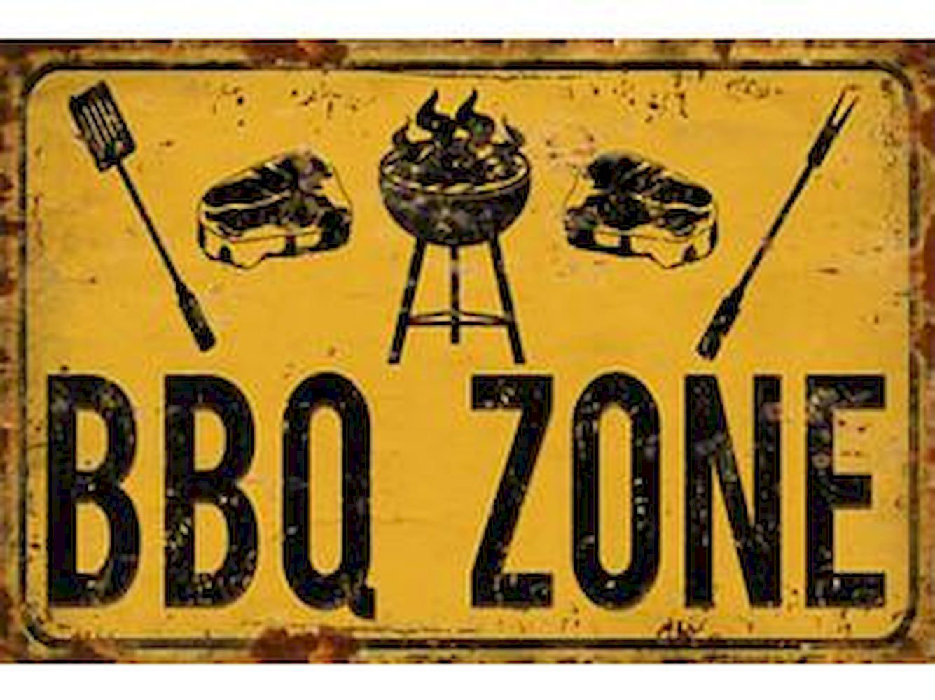 Williston Forge Bbq Zone Vintage Metal Wall Decor Wayfair