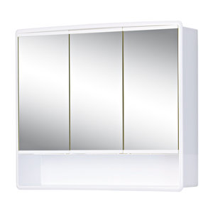 58 cm x 49,5 cm Spiegelschrank Lymo von Jokey