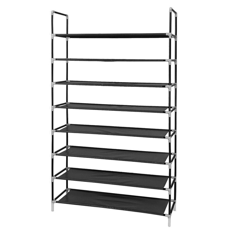 Rebrilliant 32 Pair Shoe Rack Wayfair Ca