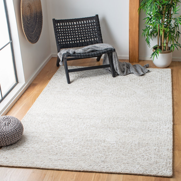 Union Rustic Valor Southwestern Handmade Tufted Wool Cotton Beige Area Rug Wayfair