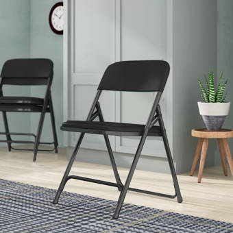 Meco Hg Plastic Padded Folding Chair Reviews Wayfair