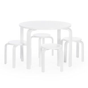 white table and chairs for toddlers