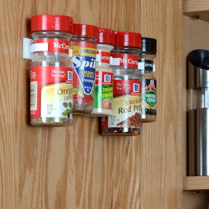 Rebrilliant Cabinet Door 20 Jar Spice Rack Reviews Wayfair Ca