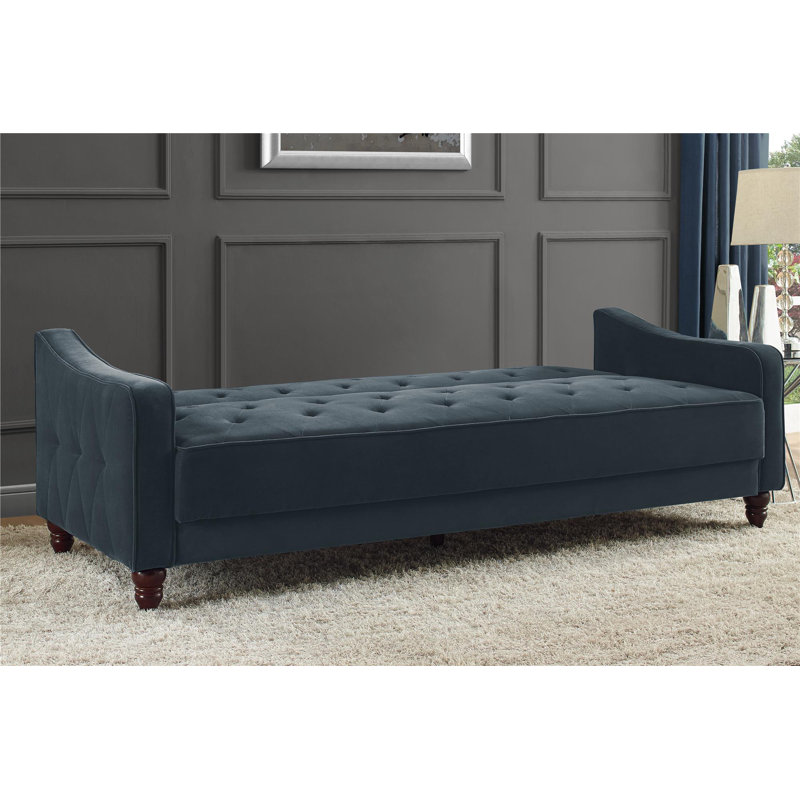 Novogratz Vintage Tufted Convertible Sofa Reviews Wayfair